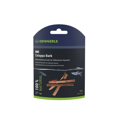 Dennerle Nano Catappa Bark Seemandelbaum-Rinde Naturprodukt 8 Stück