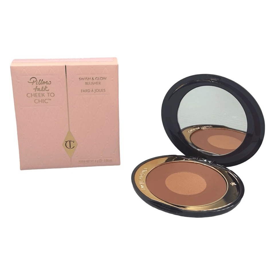 Charlotte Tilbury Pillow Talk Cheek to Chic Blush Swish & Glow Blusher 0.28 oz - Image 2 of 4