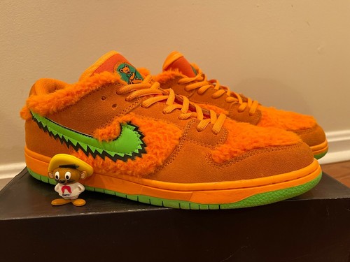 nike dunk orange bear