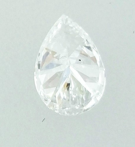 Real Pear Cut Natural Loose Diamond 0.73 CT D Color VS2 Clarity GIA Certified - Picture 7 of 11
