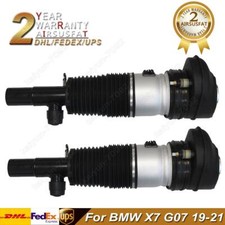 2x For BMW X7 G07 19-21 Front Left & Right Air Suspension Shock Absorber Struts