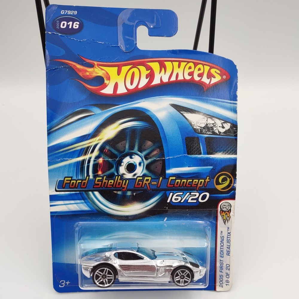 2005 Hot Wheels Ford Shelby GR-1 Concept ~ Rough Card