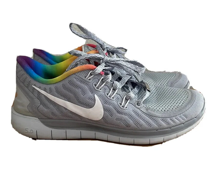 Nike free Flyknit 5.0 Rainbow Donna Economici new arrivals