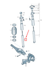 Amortisseur Audi V8