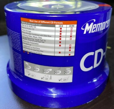 NEW SEALED MEMOREX Music CD-R 50 PK pack 52X 700MB 80min Blank CDs NEW SEALED MEMOREX Music CD-R 50 PK pack 52X 700MB 80min Blank CDs
