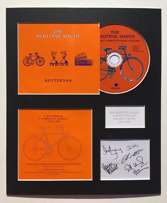 THE BEAUTIFUL SOUTH - Signed Autographed - ROTTERDAM - Album Display
