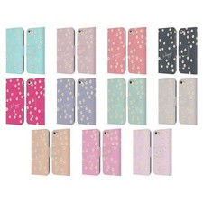 MONIKA STRIGEL HAPPY DAISY LEATHER BOOK CASE FOR APPLE iPOD TOUCH MP3