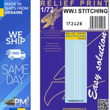 HGW 172428 1/48 WWI Stitching - Relief Print Accessories kit