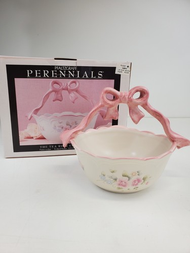 PFALTZGRAFF Perennials The Tea Rose Collection Sculpted Basket