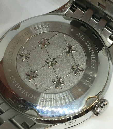 Villandry Rivoli Bleu Marine Stainless Steel Japanese Movement Men's Watch - 第 4/5 張圖片