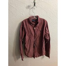 Boys Ralph Lauren plaid long sleeve button up shirt size medium