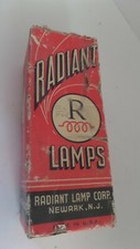 Radiant lamp 500w 115v C13D-FILA vintage S13 