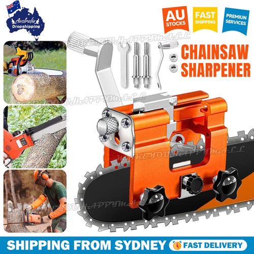 AU Easy Portable Chainsaw Sharpener Jigs Sharpening Tool Chain Saws ...