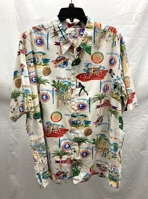 Reyn Spooner Disney Wide World of Sports Hawaiian Aloha Shirt XXL