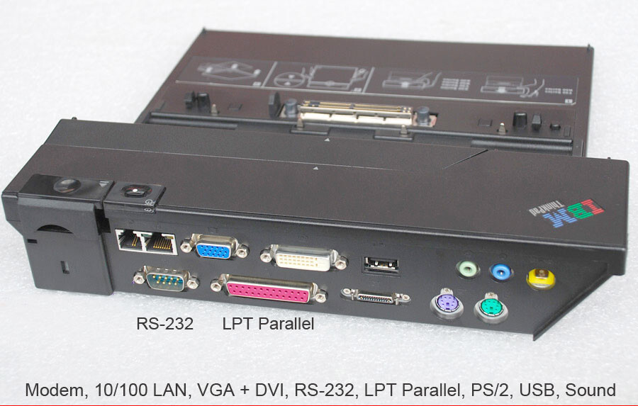 IBM Port Replicator Docking Station 74P6733 for Think Pad T20 T30