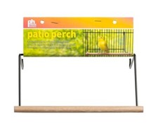 Prevue Pet Products Wood Patio Perch Brown, 8 in, Small