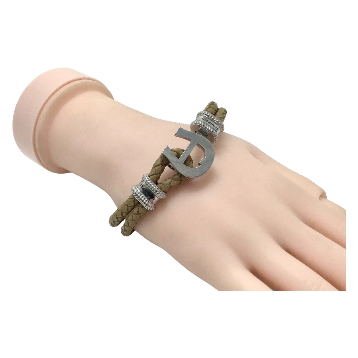 Aigner leather shop bracelet