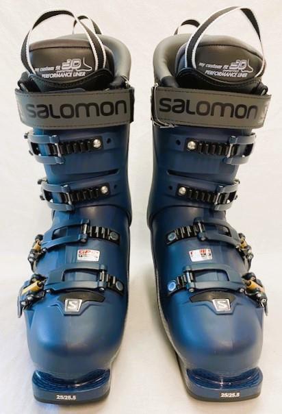 Salomon Men's S Pro 100 GW Snow Ski Boot Petrol Blue G Sz 25 25.5 NEW