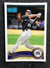 MIGUEL OLIVO #276 2011 Topps Baseball QTY Colorado Rockies
