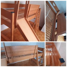 Paidi Hochbett mit Lattenrost, Leiter und Rutsche