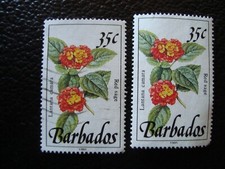 BARBADE - timbre yvert/tellier n° 829 x2 oblitere (A42) (O)