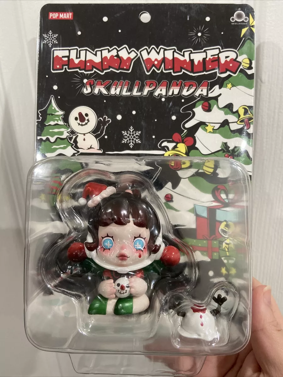 Pop Mart Skull Panda reginal release Funky Winter Blister Card ...