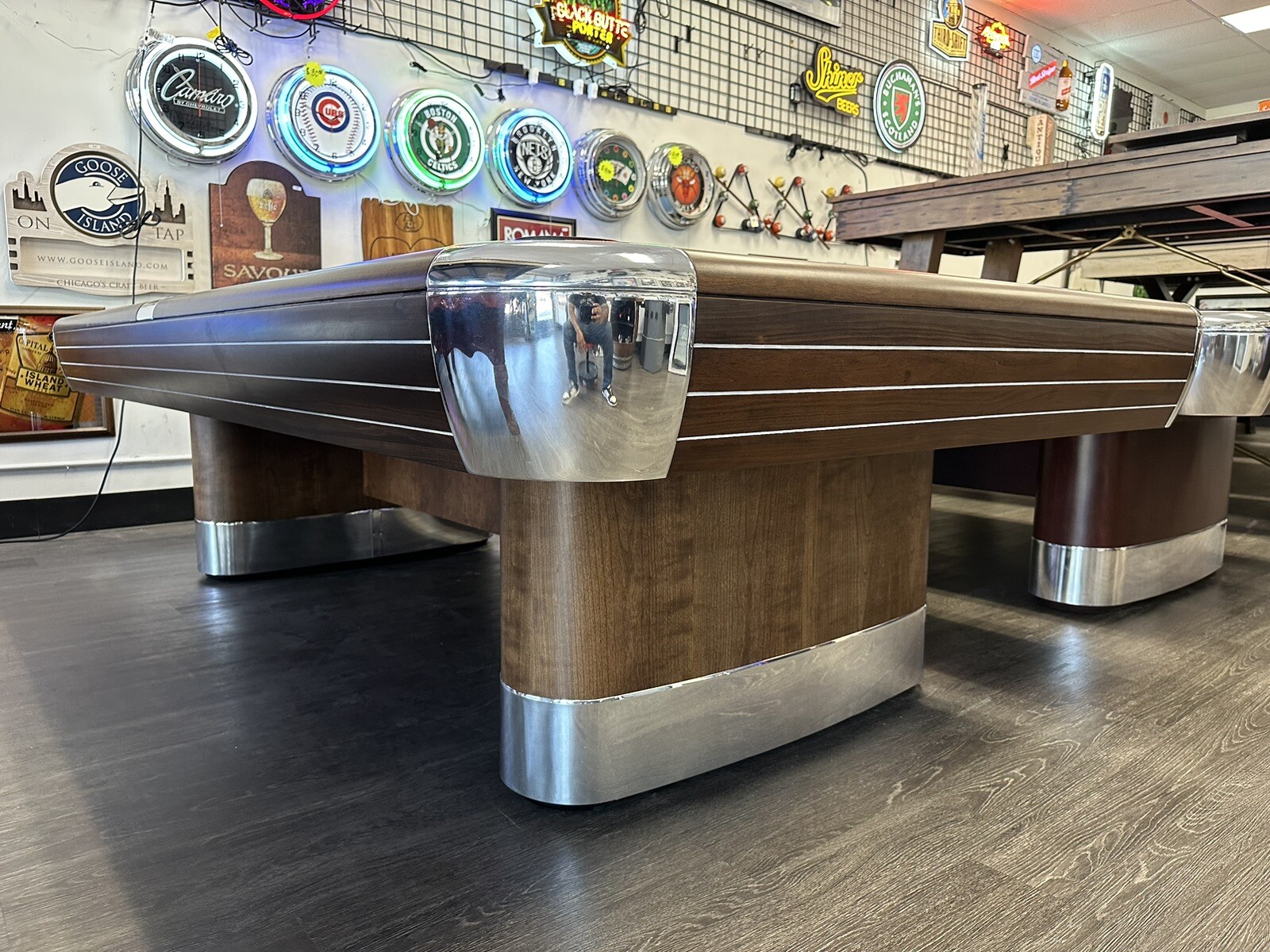 Fully Restored Brunswick Anniversary 9FT Pool Table -Restored By Chief ...