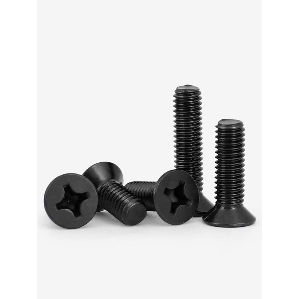 Phillips Machine Screws M2 M2.5 M3 M5 Black Countersunk Bolts CSK