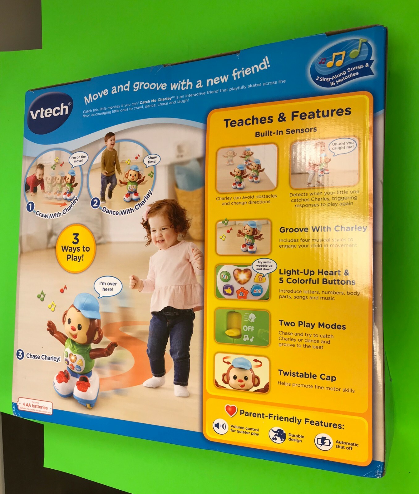 vtech catch me casey dancing monkey