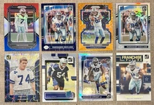 Dallas Cowboys Card Lot 8 Micah Parsons, Marshawn Kneeland, Simi Orange Disco