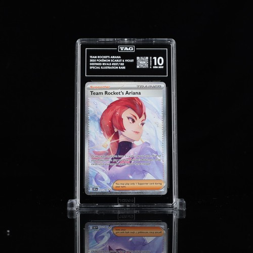 Team Rocket's Ariana graded TAG 10 for sale on eBay