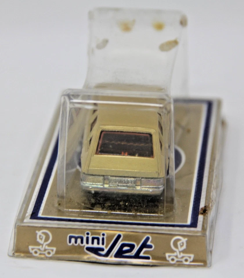 Mini Jet Norev 415 Talbot 1510 Die Cast Car New On Card Rare Gold Color - Image 4 of 4