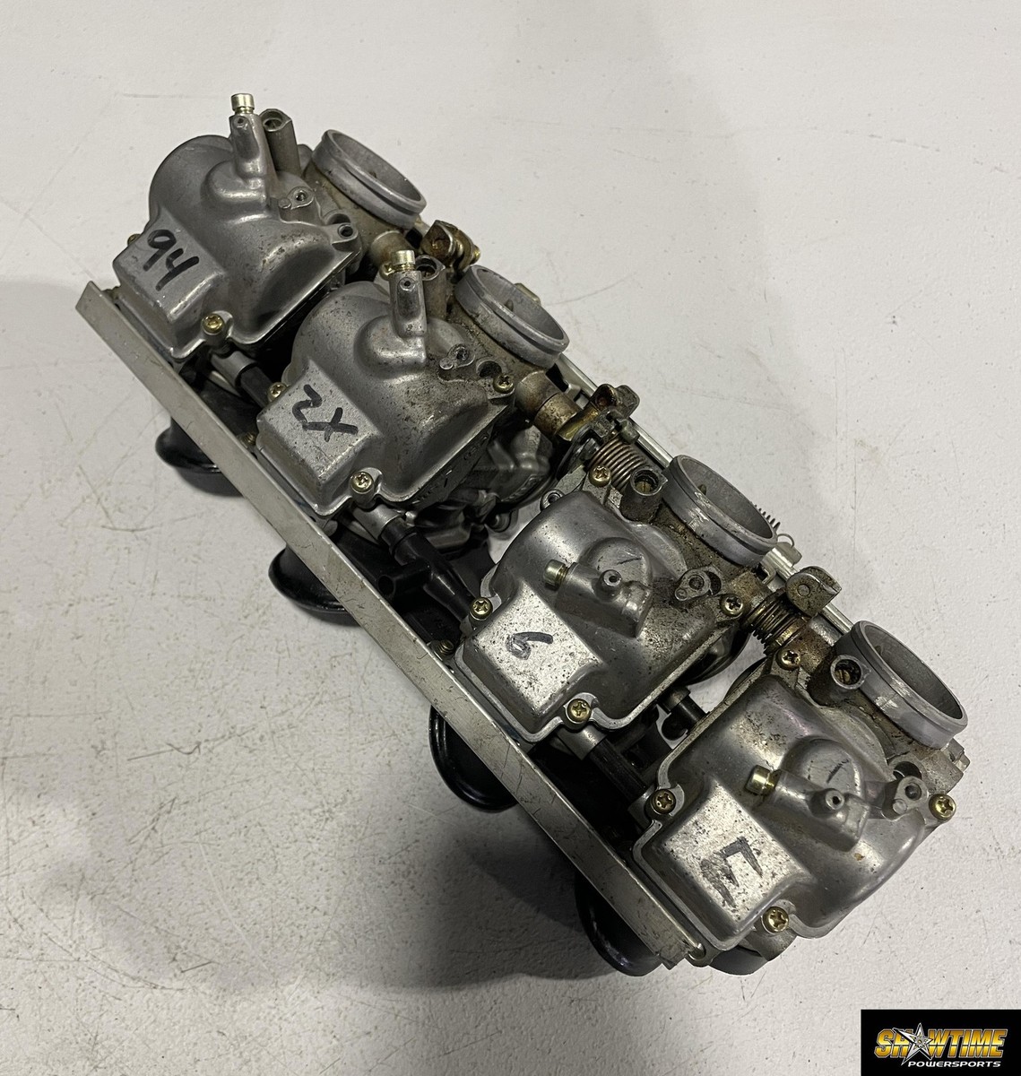 ガドル 93-00 KAWASAKI NINJA ZX6 ZX600E CARBS CARBURETORS | eBay