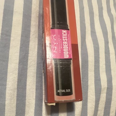 NYX Wonder Stick Cream Blush Stick WSB05 Dual-Ended Bright Amber & Fuchsia