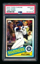 2020 TOPPS CHROME KYLE LEWIS RC 1985 REFRACTOR MARINERS ROOKIE PSA 9 MINT!