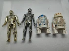 4 Vintage Kenner Star Wars Figure Bundle Lot Droids