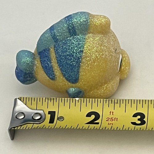 Disney Animators Collection Little Mermaid Glitter Flounder Replacement Figure - Picture 11 of 11