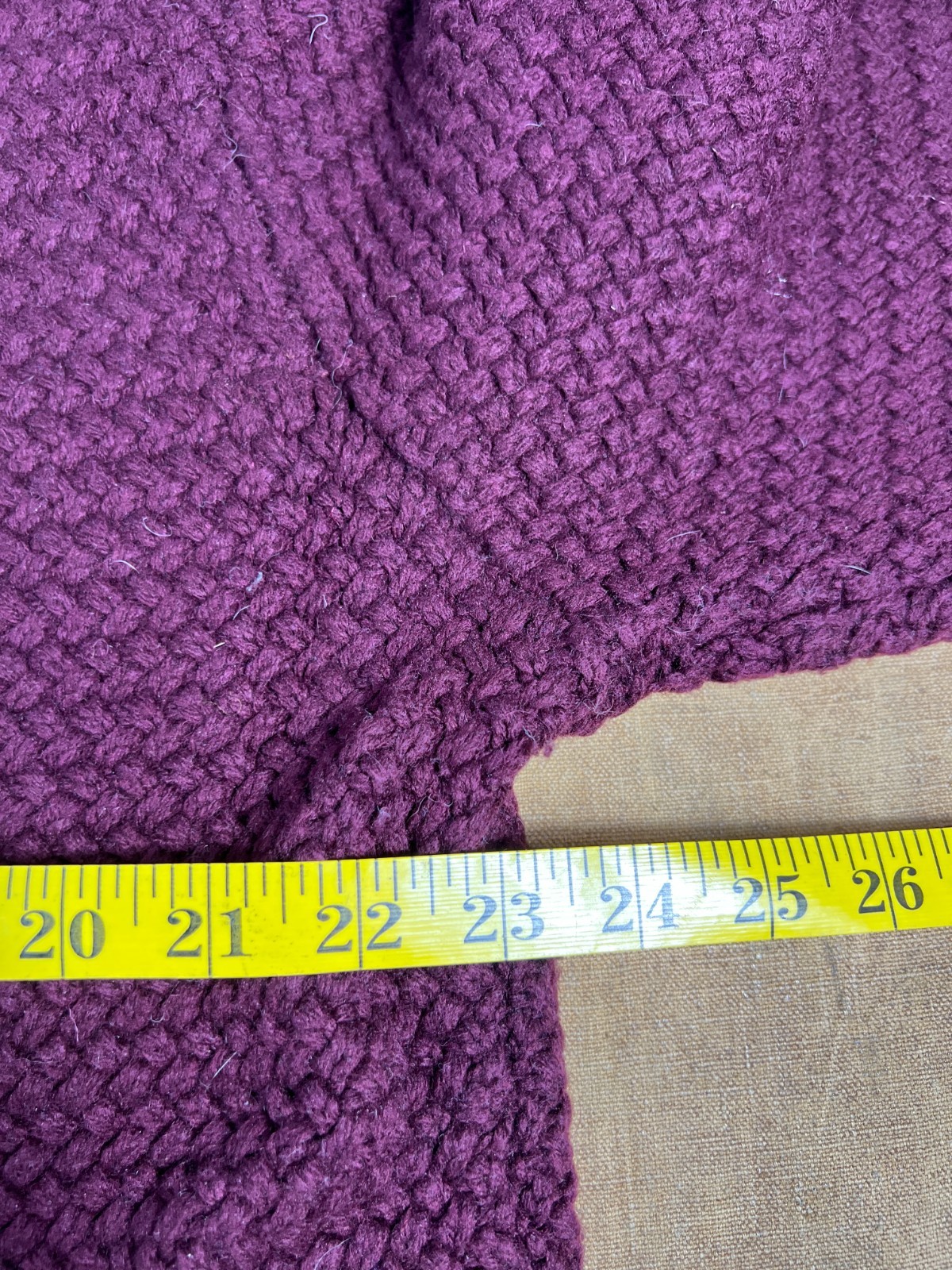 Schott Bros Military Henley Elbow Patches Wool Maroon Sweater XL Mens