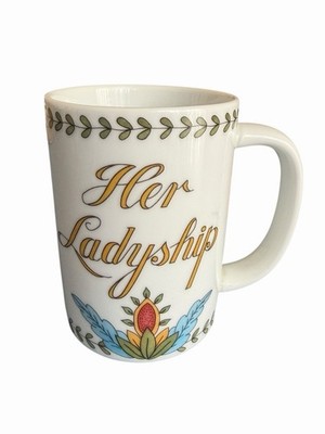 Mottahedeh Williamsburg Reserve Collection Her Ladyship Colonial Collectible Mug