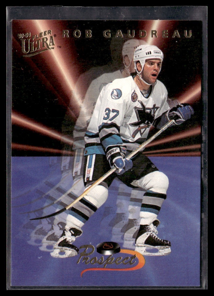 1993-94 Ultra Prospects 2 Rob Gaudreau San Jose Sharks #2