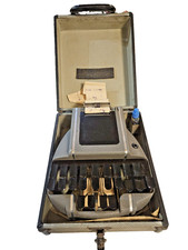 Vintage 1940s Stenograph Shorthand Machine  Standard Model w/ Case   MFG Chicago