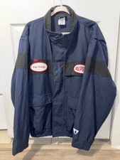 Workrite Benchmark FR Jacket XL-R Navy Flame Resistant DuPont Patch NEW USA