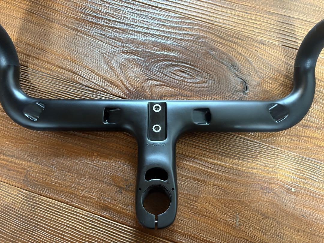 新品YOELEO H9 100mm 380mmステム一体型カーボンハンドル Yoeleo H9 Carbon Road Handlebar 380mm Drop 100mm Stem UD