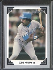 1991 Leaf - Eddie Murray #126  - Los Angeles Dodgers