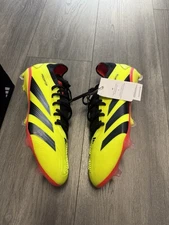 Adidas Predator Pro FG IG7776 Yellow / Black Soccer Cleats Mens Size 8 New
