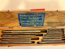 Preowned Taper Pin Reamer set. Vintage, but still lots of life. See size notes!!