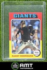 Randy Rodriguez 2024 Topps Heritage High Number 1975 Minis Giants