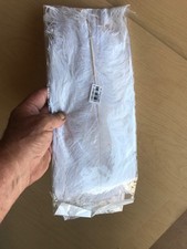 ostrich feather white 12 inch. 5 Count