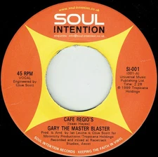 Gary The Master Blaster - Cafe Regio's, 7", (Vinyl)