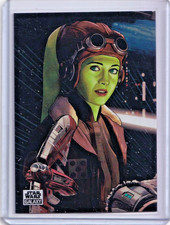 2025 Topps Chrome Star Wars Galaxy Hera Syndulla ORANGE /25 Puzzle Card SP AP-6